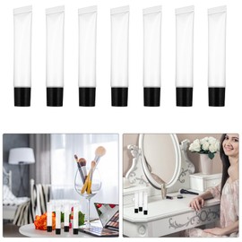 Beavorty 50pcs Lip Gloss Lip Glaze Tube Lip Balm Containers Lip Balm Bottle in Bulk Lip Filler Lip Gloss Lip Balm Tubes Mini Containers Cosmetic Container Bracket Filling Plastic