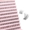 AIZUIWIY Individual Eyelashes Cluster Lashes Fluffy Wispy Lashes with Invisible