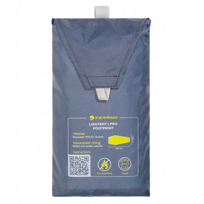 Ferrino Lightent 1 Pro Footprint Torch, Dark Grey (Grey), One