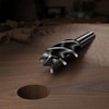 YUENTOEN 4-Blade Triangular Woodworking Drill Bit, Adjustable Adapter, Blade Diameter