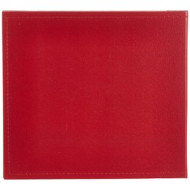 Pioneer Photo Albums SL-88FRD 8 x 8-Inch Snapload Sewn Leatherette Frame Cover Memory Book, Red