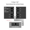 QAGGUM Generator Interlock Kit Compatible with Eaton Challenger BR Series