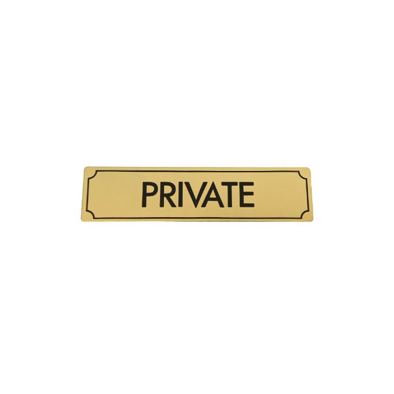 Light Sign Plate LG170 , gold