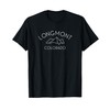 Longmont - Colorado State / Cool Minimal Longmont, CO T-Shirt