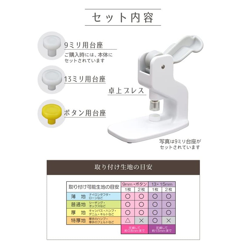 Kiyohara Tabletop Press with Bonus - Genuine Plus Snap Sankokko