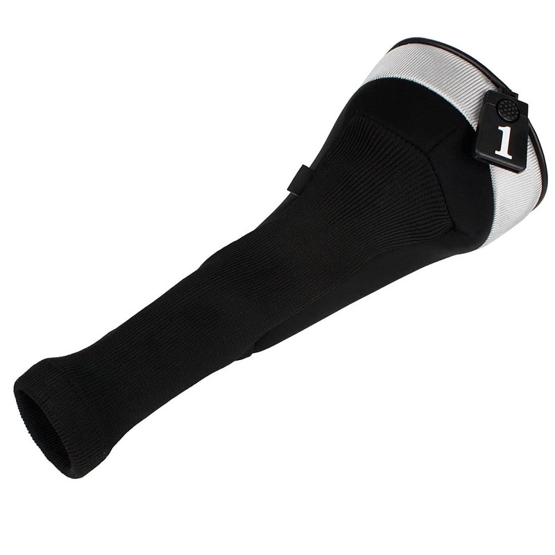 Andux Golf Wood Driver Headcover Long Neck Set of 5