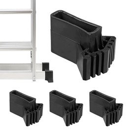 4 pieces non-slip ladder feet, non-slip ladder foot cover, ladder non-slip ladder feet, protective caps for ladder feet, ladder, telescopic ladders, herringbone ladders, durable ladder foot cushions