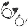 U94 PTT Adapter Durable Portable Military Intercom Headset Adapter for