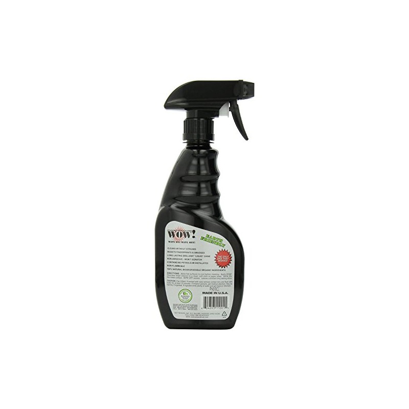 WOW! EZ FINISHES Wow! Stainless Steel Cleaner & Protectant, 16