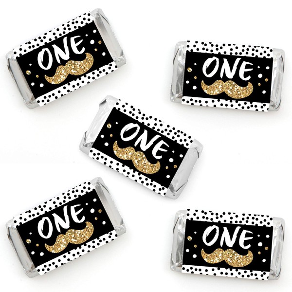 Big Dot of Happiness 1st Birthday Little Mr. Onederful -