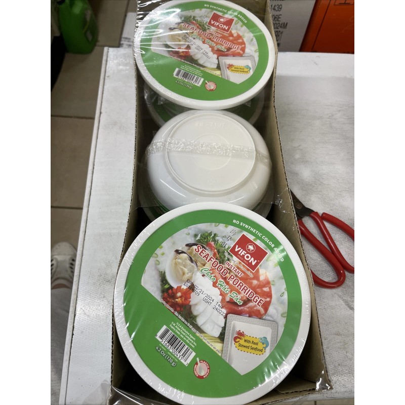 VIFON seafood porridge Instant Pack Of 3