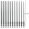 Sutekus 6" Long Torx Bit Set 11 Piece Torx Head