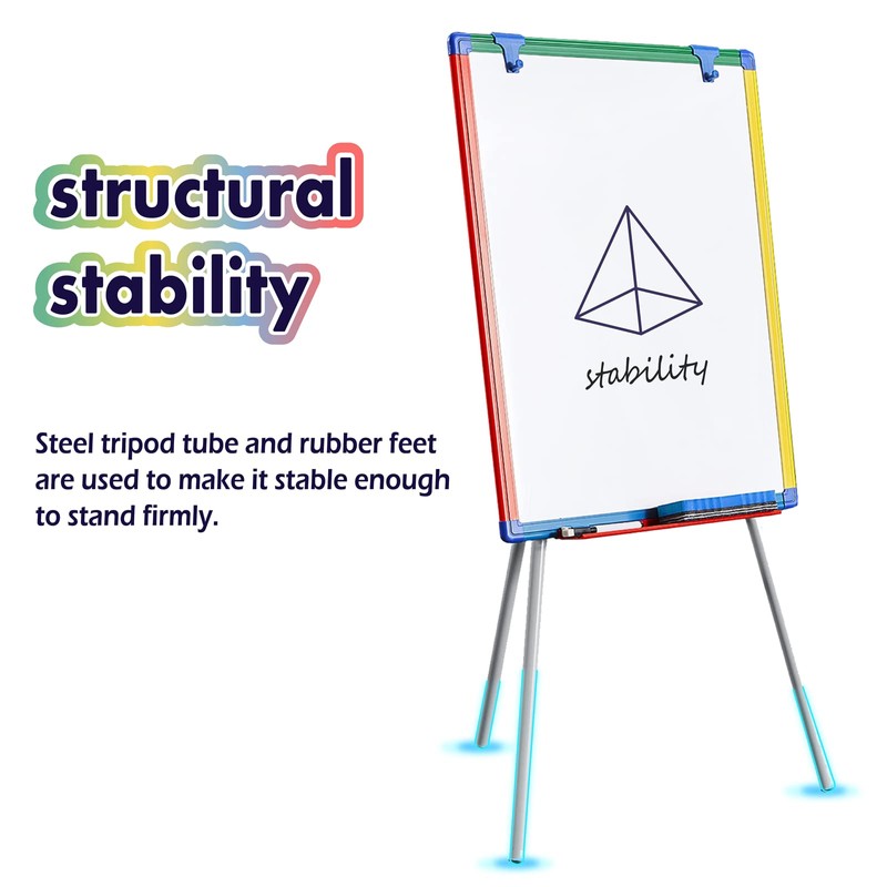 Dry Erase Board White Board for Kids 24x18 inch Art