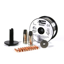 Telwin Lost Cylinder Steel Welding Kit, Alluminio, multi-coloured, 1