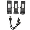 3pcs 3.7V 1800mAh Remote Control UAV Lithium Battery High Capacity