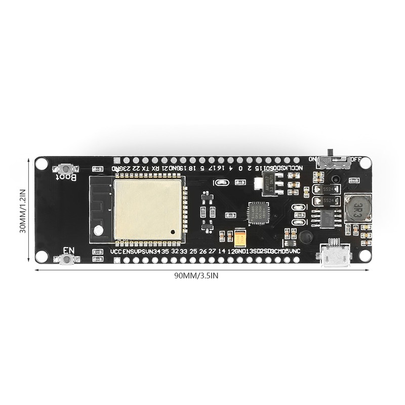 1 pcs Small ESP32 WiFi and Bluetooth Development Board for