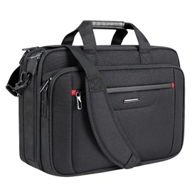 VANKEAN 17.3" Expandable Waterproof Laptop Briefcase for Travel & Business