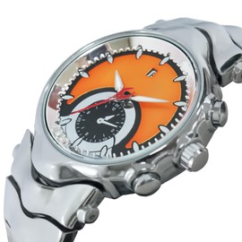 BARAMON Watches for Men, Futuristic Cool Quartz Watch Luxury Stylish Men's Wristwatch Casual Dial Date Waterproof Unique Timepiece