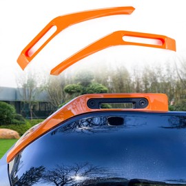 BESTAOO Trail Sight Cover Decoration Trim Cover Exterior Accessories for Ford Bronco Accessories 2021 2022 2023 2024 2025 2-Door & 4-Door, 2PCS (Orange)