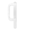 White Trojan Sliding Patio Door Handle Non Locking Dummy Set
