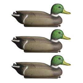 Mallard Duck Hunting Shooting Floating Decoy Pond Decoration Large (Pack of 3)