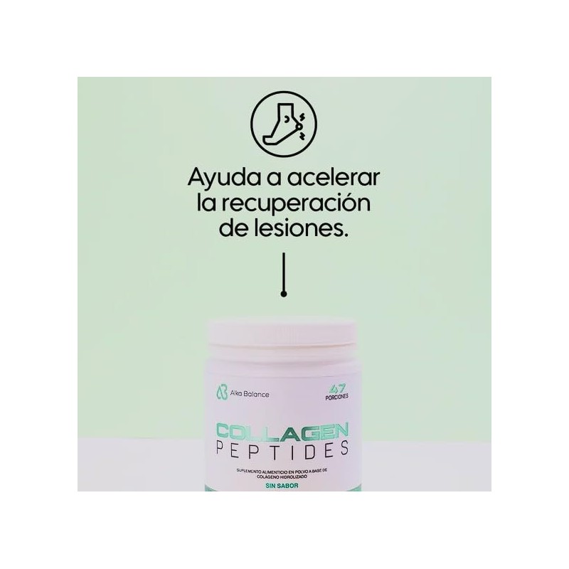 Collagen Peptides, Col?geno Hidrolizado sin Sabor 500 Grs.