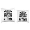 EOD Technician Explosive Ordnance Disposal Master Throw Pillow