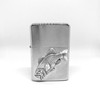 Bass Fishing Thunderbird Vector Pocket Lighter Stainless Steel Single Torch
