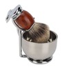 Men Shaving Care Kit with Replacement Blades Manual Beard Trimmer