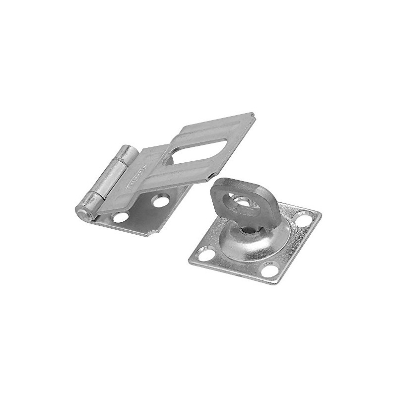 National Hardware N102-855 V32 Swivel Staple Safety Hasp in Zinc