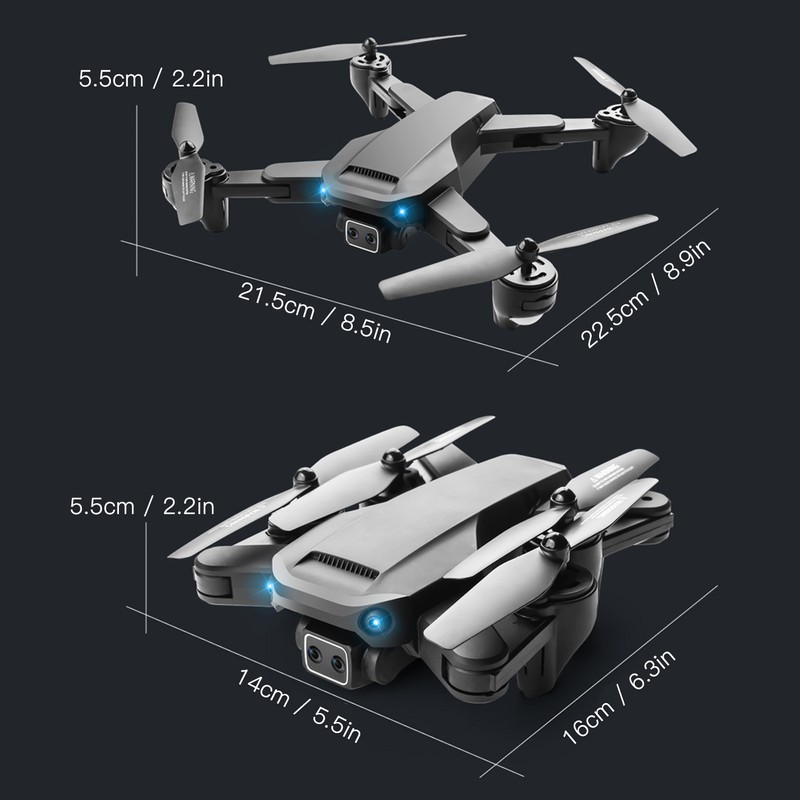 S186 Drone Fixed Height 3 Side Obstacle Avoidance Drone with