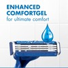 Gillette Sensor3 Comfort Disposable Razors for Men, 8 Count, Lubrastrip