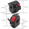 Anlseiod Motorcycle Switch Handlebar Switch for Turn Signal Switch Indicator
