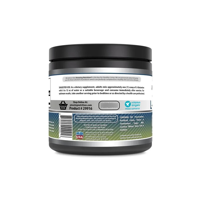 Amazing Formulas L-glutamina En Polvo 1 Lb