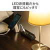 Sanwa Supply ACA-IP51BK USB Charger, Outlet (1 Type-C port +