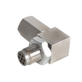 MAX COOL 90° Oxygen Sensor Spacer O2 Adapter Connector Internal Thread M18×1.5 Adapter CEL Eliminator Mini Catalytic Converter Universal for Car