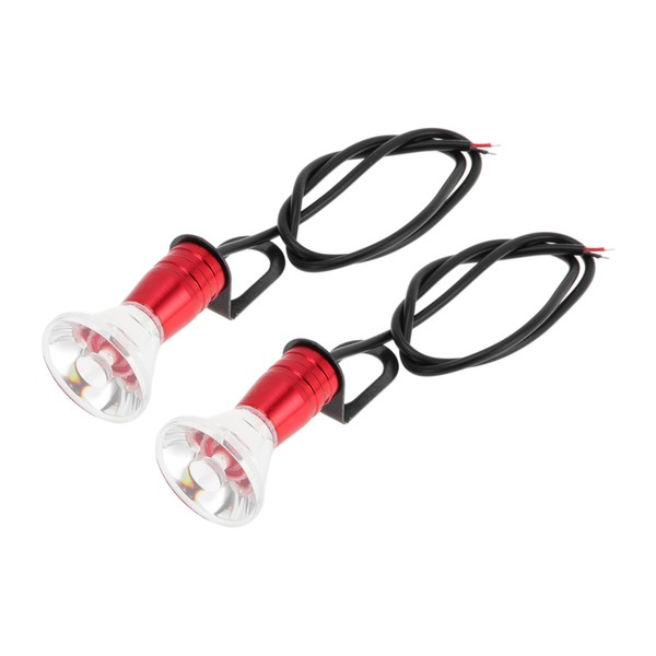 HOPESPANNER 2 Pcs License Plate Light LED Tag Lamp for