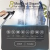 1500W Standing Clothes Steamer with Adjustable Ironing Board, 90 Min