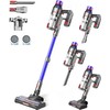 Cordless Stick Vacuum Cleaner for Home: Power Suction Vacuum Tangle-Free