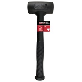 Urrea 1424G Mazo de golpe seco tapas fijas de alto impacto con mango Rubber grip de 10-5/64", 24 oz