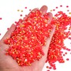 Blinginbox 5000pcs 3mm AB Resin Flatback Rhinestone for Crafting,Flatback Round