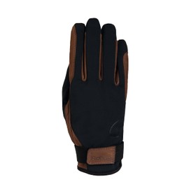 Roeckl FERGUS black and brown Drivers glove, Roe17_Gr.:9