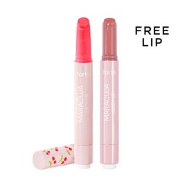 tarte maracuja juicy cherry crush + best-selling lip duo:_cherry shimmer + rose shimmer