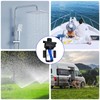 Water Pressure Booster Diaphragm Pump 110V AC for House,70PSI 5GPM