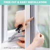 MOPMS Draft Stopper Sweep, Door Weatherproofing Stripping, Window Seal Strip