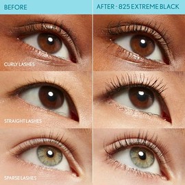 COVERGIRL Lash Blast Cleantopia, Máscara Pestañas 825 Extreme Black, 9.5ml