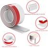 Door Draught Excluder 2 Packs,Door Bottom Seal,Under Door Draft Stopper