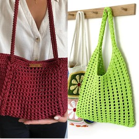 Art of Yarn Polyester Macrame Cord 2mm x 142 Yards (426 feet) Crochet Macrame Rope Bag Crafts Wall Nylon Polypropylene Hangings Hilo String Twine Rug Thread Gift for Knitter 1 Skein Bright Green 9168