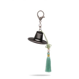 God Keyring Korean Souvenir Traditional Accessories Gardenia Yellow Yellow Tassel Keychain Foreigner Gift Color Random Color Random / 갓 키링 한국기념품 전통소품 치자색 옐로우 노랑색 태슬 열쇠고리 외국인선물 색상랜덤 색상 랜덤