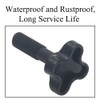 SENRISE 2PCS M12 Plastic Fixing Screw for Outdoor Garden Swing